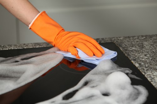 Fabric chair and armchair upholstery cleaning service in Islington